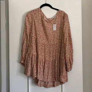 American eagle baby doll blouse, NWT